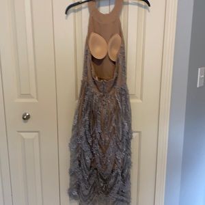 Dress the population halter dress Sz small